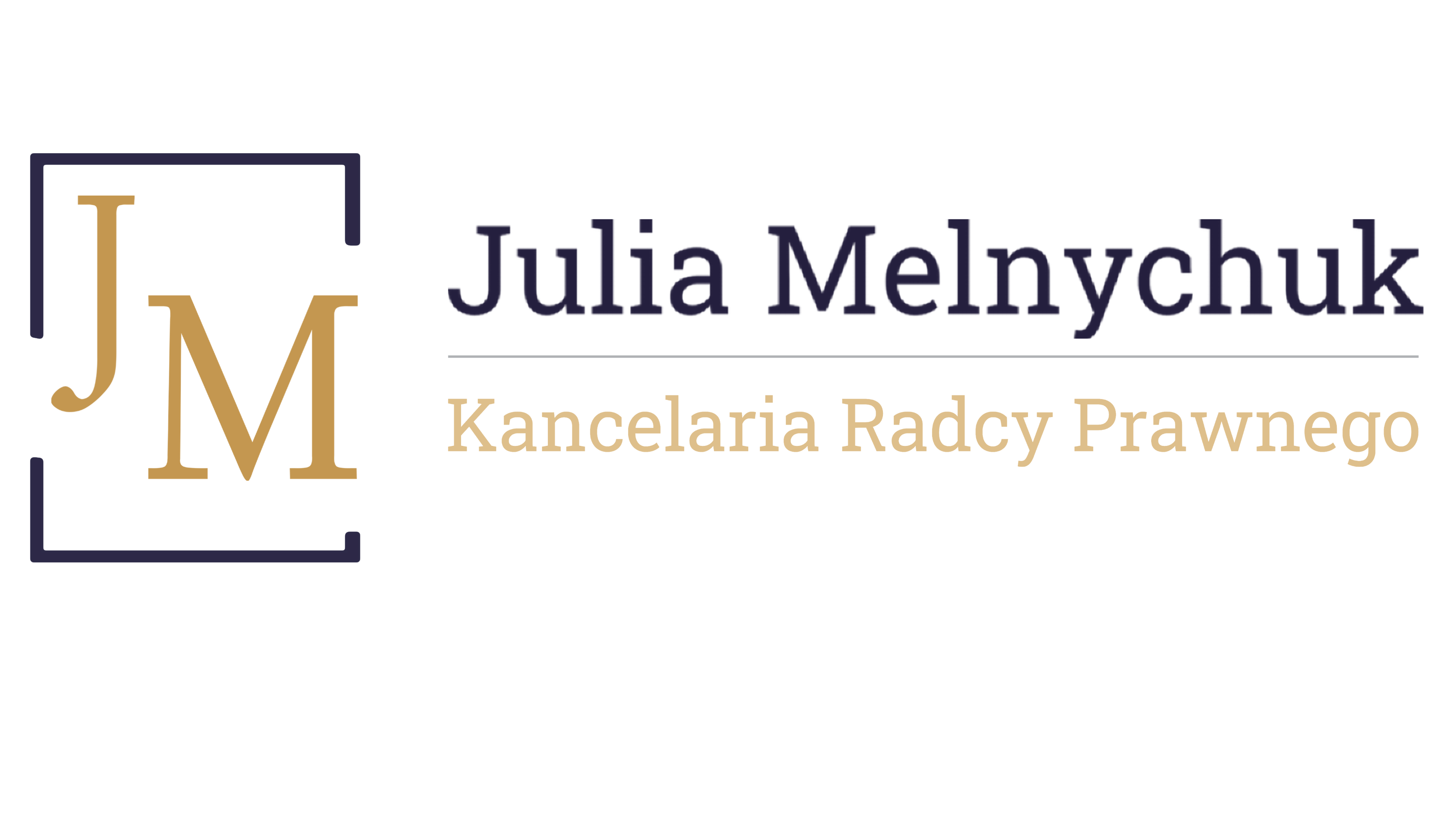 Logo Kancelarii Radcy Prawnego Julia Melnychuk